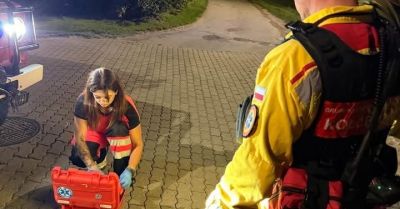 14-latek porzucił samochód i uciekł pieszo